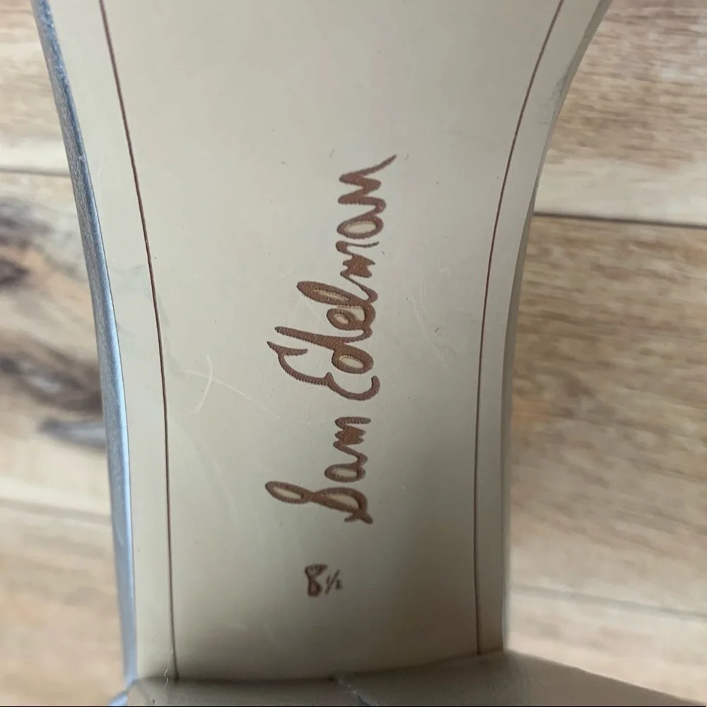 Sam Edelman Yaro Ankle Strap Sandal sz 8.5 - Picture 8 of 11